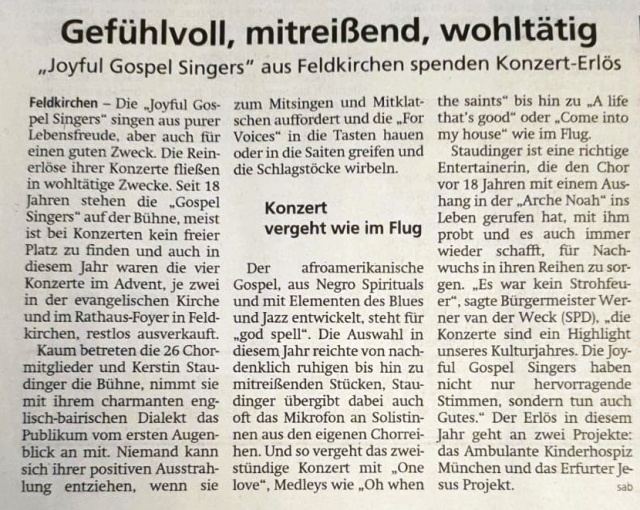 M&uuml;nchner Merkur 11.12.2019